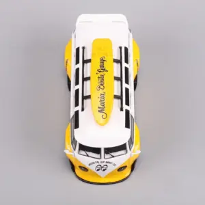 VW T1 Bus Diecast Model in Yellow and White 15 S857ad96253ac4aeaaeb2b1eddff79bedN 1