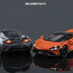 1:32 McLaren 765LT Diecast Model Car Gray 12 S859c1a0f36594b3fbef15ed9fe9edf65D