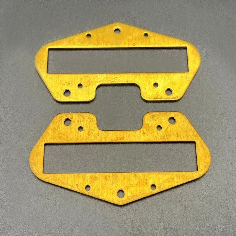 Brass Pickup Baseplates Set for TL Bridge Pickups 5 Brass Pickup Baseplates Set for TL Bridge Pickups - Image 5