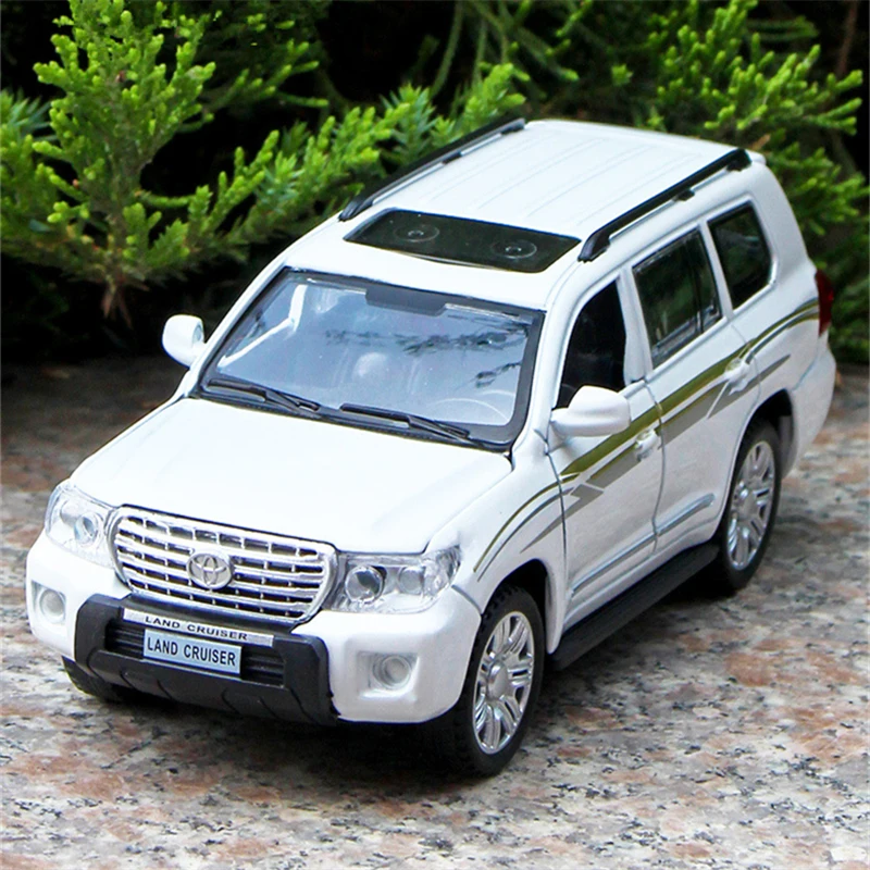 1:32 Black Toyota Land Cruiser Prado Model 3 1:32 Black Toyota Land Cruiser Prado Model - Image 3