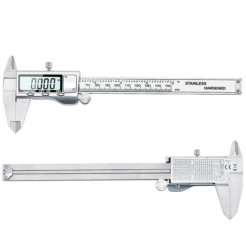 150mm Stainless Steel Digital Vernier Caliper 5 150mm Stainless Steel Digital Vernier Caliper - Image 5