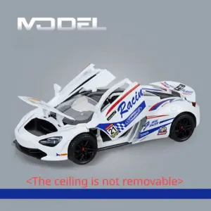 1:24 McLaren 720S Alloy Racing Model Car 23 S8691b7b2052742b38b2f9cb562fbac9c9