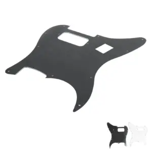 Electric Guitar Pickguard in Black or White 11 S86e3ef4bfbf9446db87842d3845dd13av