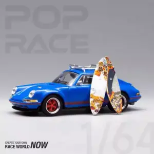 POP RACE 1:64 Silver Porsche RWB 997 Model Car 7 S86fadf8f40714d5cb359634f71ad1660W