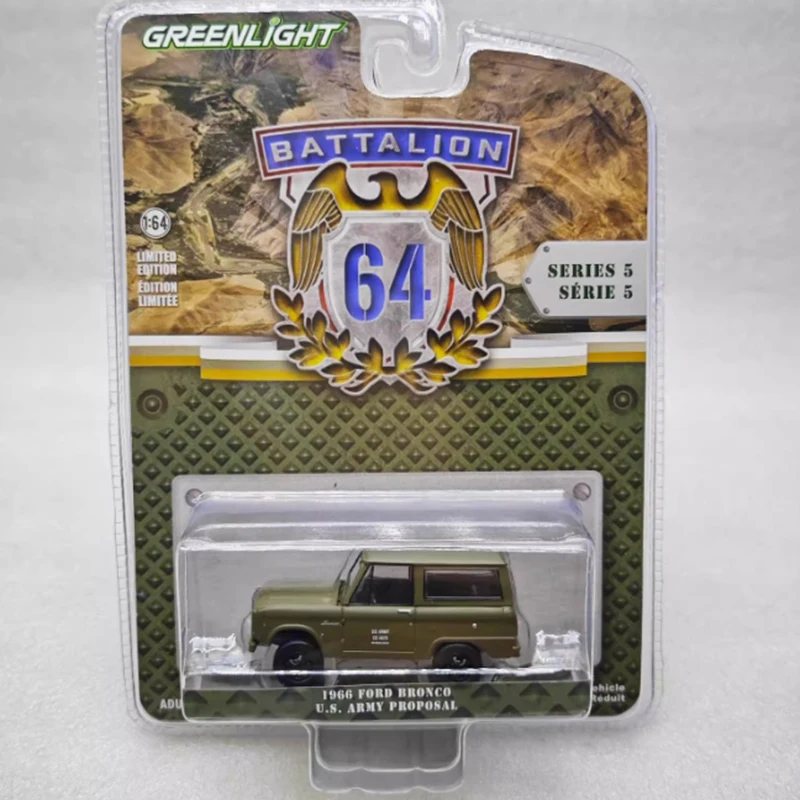 1966 Ford Bronco Diecast Model 1:64 Greenlight 2 1966 Ford Bronco Diecast Model 1:64 Greenlight - Image 2