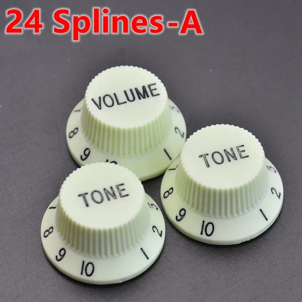 Stratocaster Control Knob Set - 18/24 Spline 20 Stratocaster Control Knob Set - 18/24 Spline - Image 20
