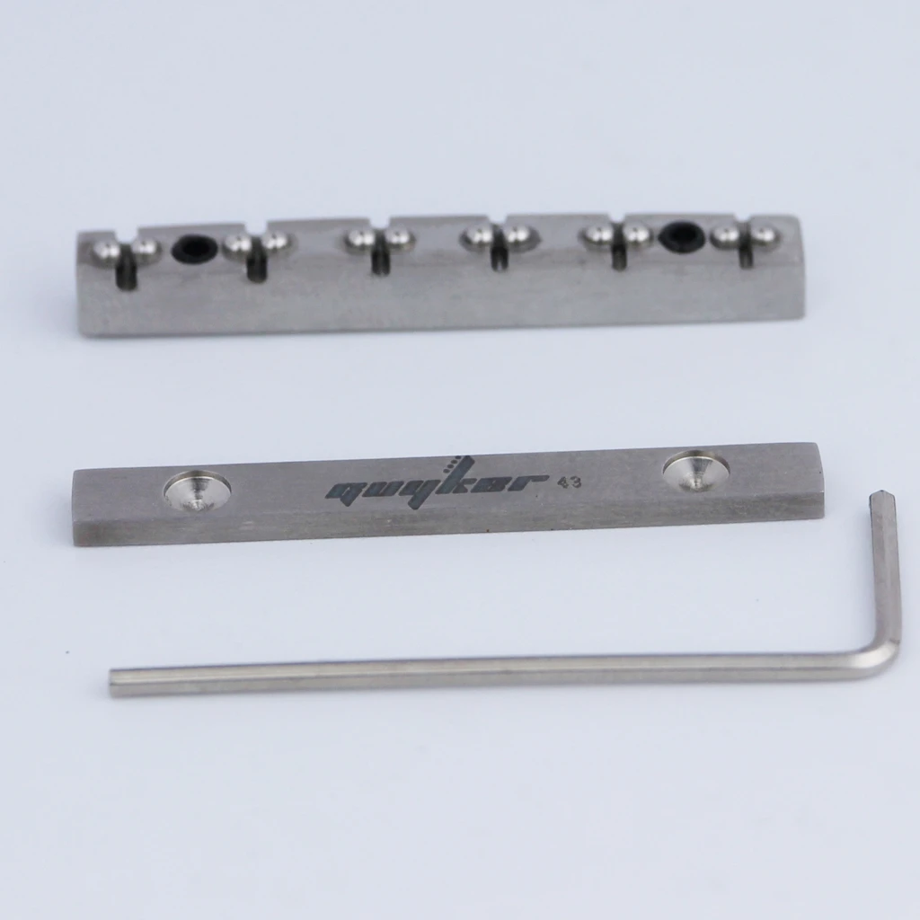 Stainless Steel Guitar Roller Nut for LP Guitars 2 Stainless Steel Guitar Roller Nut for LP Guitars - Image 2