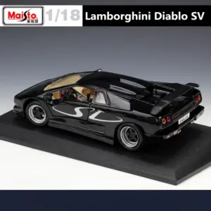 1:18 Lamborghini Diablo SV Diecast Model Black 11 S87bfae8599924c14be50abed6c135d37J