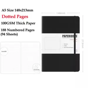 23 Colors A5 Dotted Notebook Journal 50 S87d3c0087e7d447990322b87f6262332P