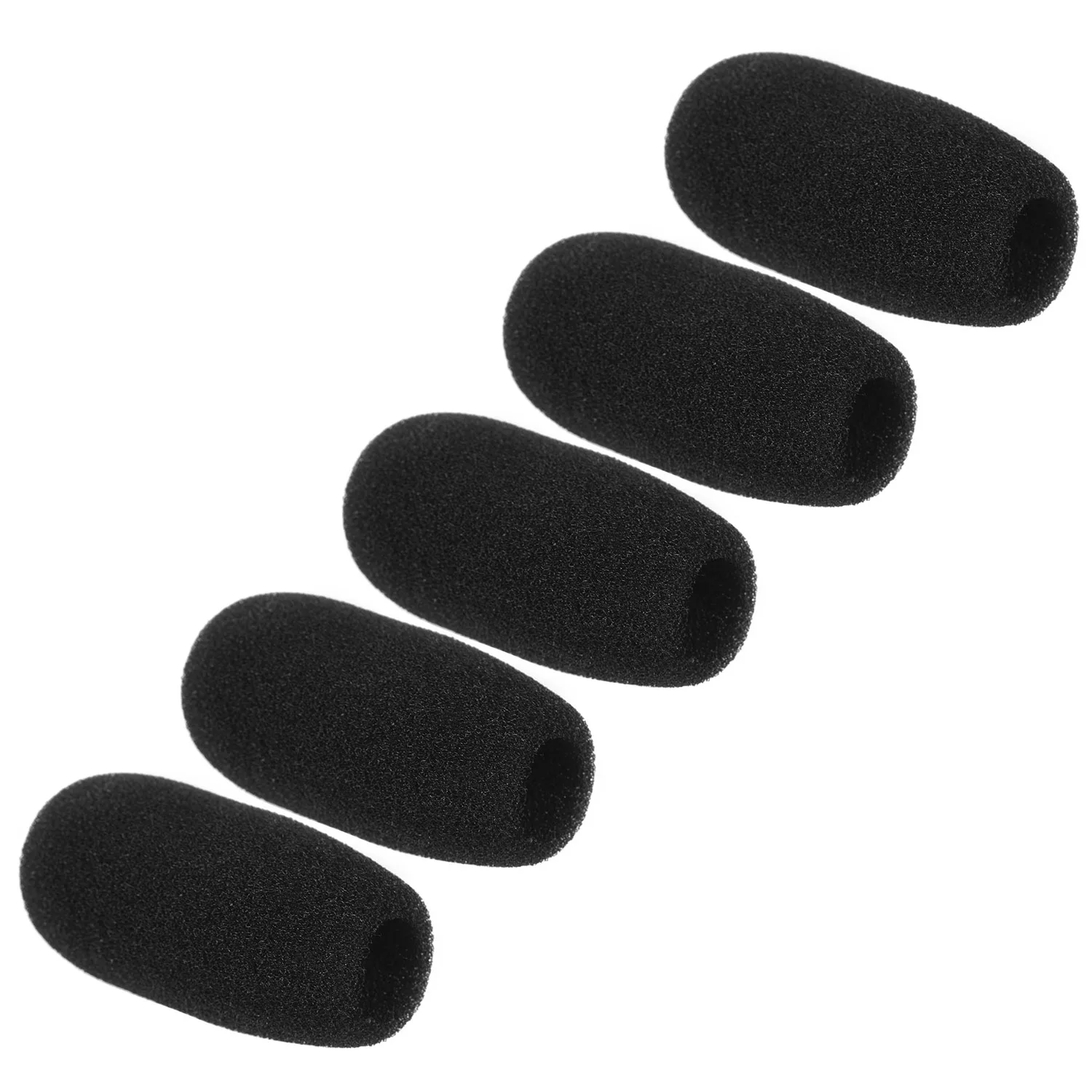 Black Mini Microphone Windscreens Pack of 5 8 Black Mini Microphone Windscreens Pack of 5 - Image 8