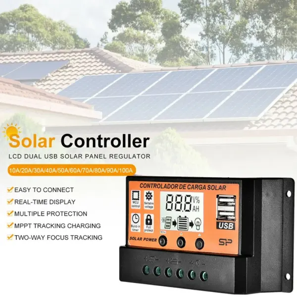 High-Efficiency MPPT Solar Controller 30A/50A/100A - Image 5