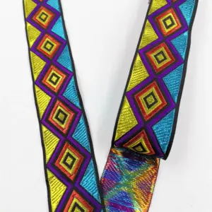 Vintage Ethnic Embroidery Ribbon 33mm 7 Meters 68 S88624d7e9d4948f1a121f964403d559bq