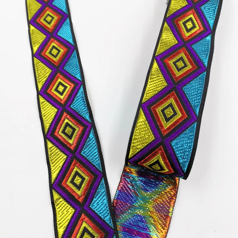 Vintage Ethnic Embroidery Ribbon 33mm 7 Meters 11 Vintage Ethnic Embroidery Ribbon 33mm 7 Meters - Image 11