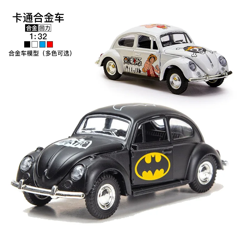 1:32 Red Spider-Web Cartoon Sports Car Model 2 1:32 Red Spider-Web Cartoon Sports Car Model - Image 2