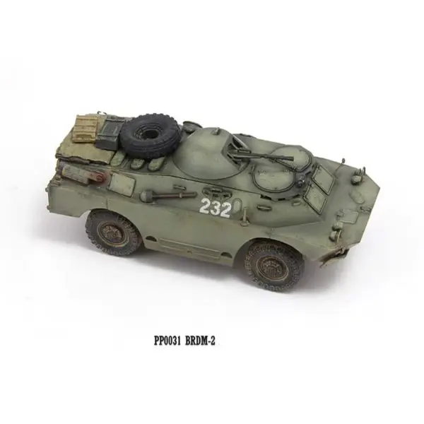 1/72 Scale Soviet BRDM-2 Armored Vehicle Model - Image 6