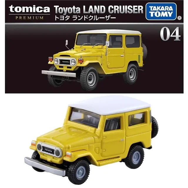 Toyota Land Cruiser SUV Diecast Models Red Yellow 6 Toyota Land Cruiser SUV Diecast Models Red Yellow - Image 6