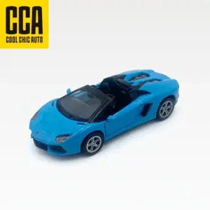 Lamborghini Die-Cast Model Car in Blue 8 S893e762bb11749c8a1611ed169a31d9fO