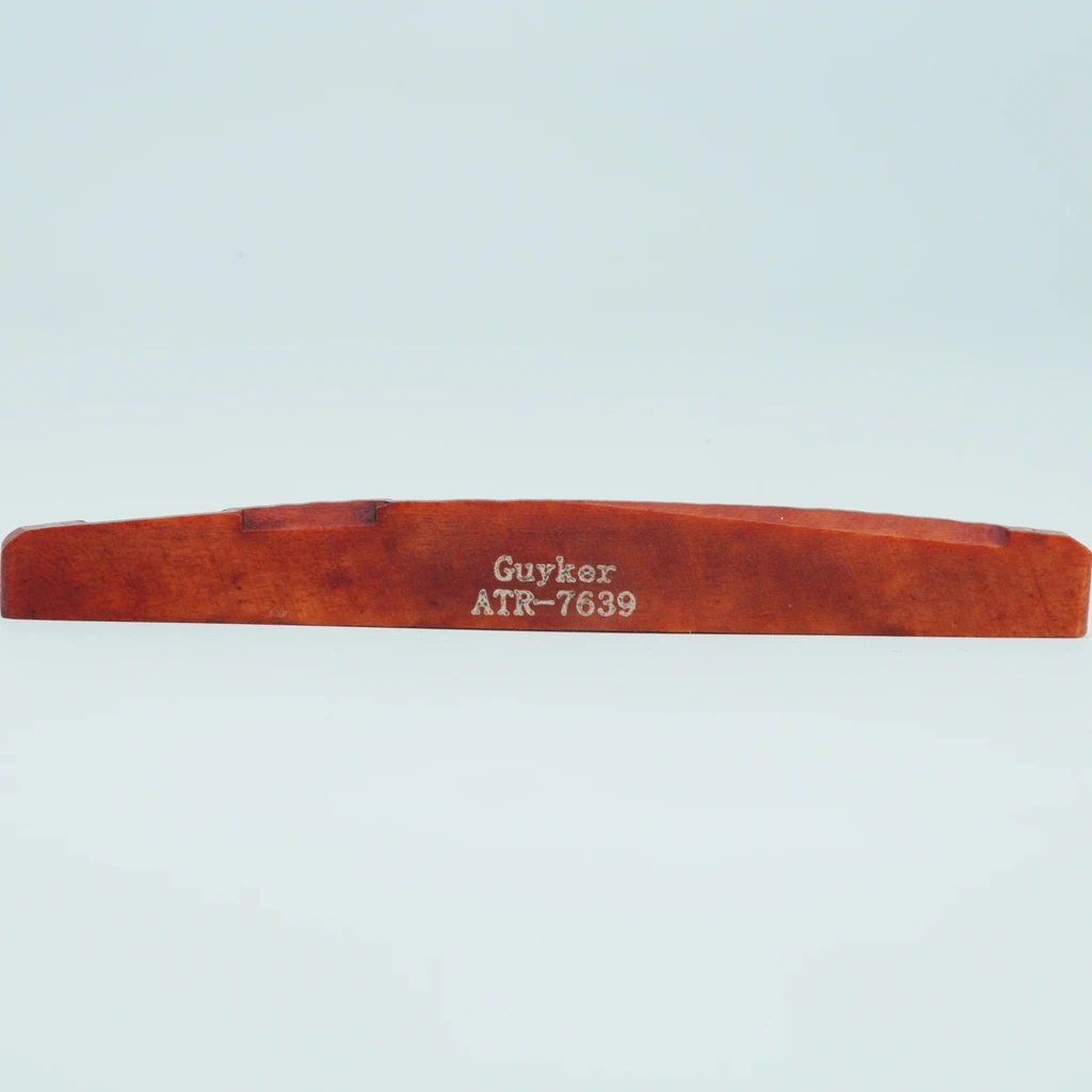 Guyker-Red Acoustic Guitar Bone Bridge Saddle 10 Guyker-Red Acoustic Guitar Bone Bridge Saddle - Image 10