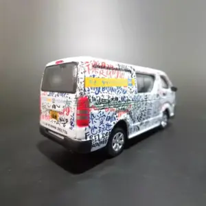 1:64 Scale Diecast HIACE GOGOVAN Model Van 9 S899485ae89df4cd38b6225e376b6bf2fZ