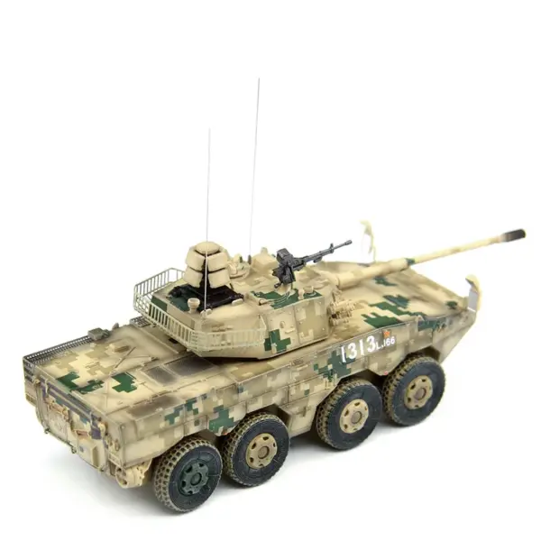 1/72 Scale ZTL11 Chinese Assault Tank Model - Image 2