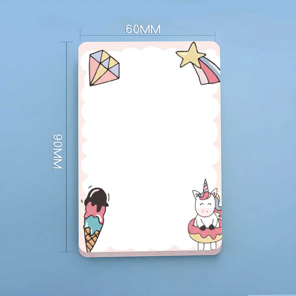 Rainbow Unicorn Memo Pad with 50 Sheets 11 Rainbow Unicorn Memo Pad with 50 Sheets - Image 11