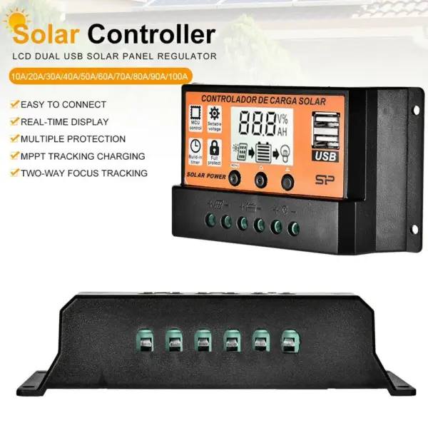 High-Efficiency MPPT Solar Controller 30A/50A/100A - Image 6
