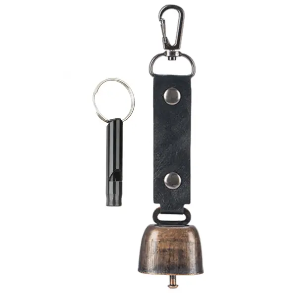 Loud Bear Bell with Emergency Whistle Set - Image 8