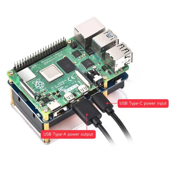 Raspberry Pi UPS HAT with 21700 Battery Support - Image 4