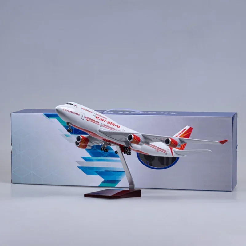 47cm Boeing 747 Air India Model Aircraft 2 47cm Boeing 747 Air India Model Aircraft - Image 2
