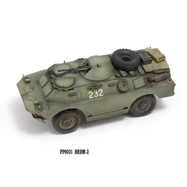 1/72 Scale Soviet BRDM-2 Armored Vehicle Model - Image 2