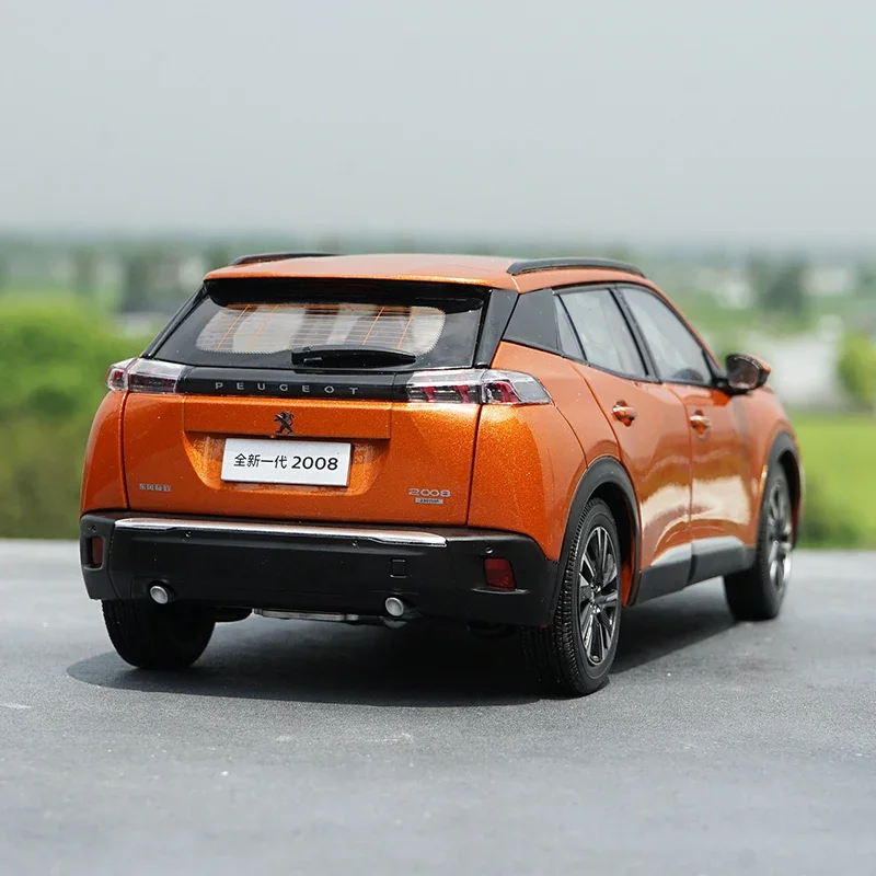 Diecast 1:18 Scale Metallic Orange Peugeot 2008 Model 4 Diecast 1:18 Scale Metallic Orange Peugeot 2008 Model - Image 4