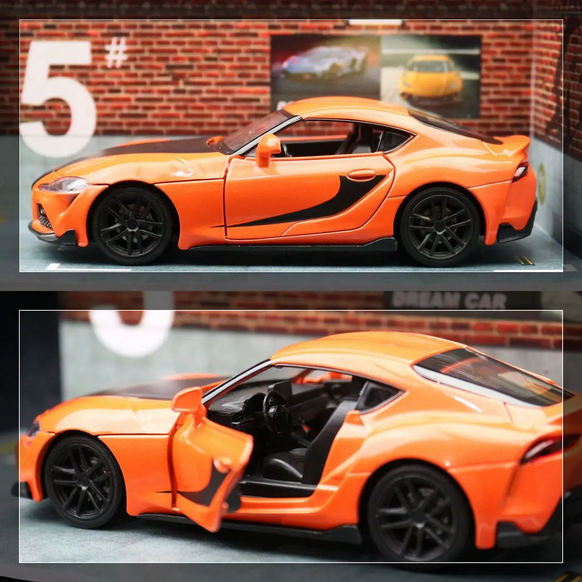 1:32 Toyota Supra GR Diecast Model Collectible 4 1:32 Toyota Supra GR Diecast Model Collectible - Image 4
