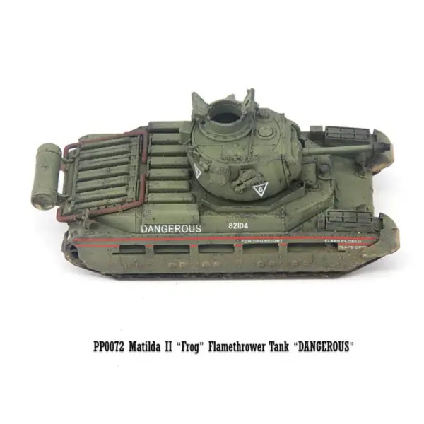 1/72 Scale Matilda 2 Flamethrower Tank Model - Image 6