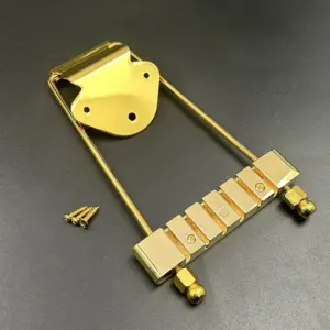 6-String Jazz Archtop Guitar Tailpiece in Metal 14 S8ca4fc11cdec494faea2c6a6f457f13be