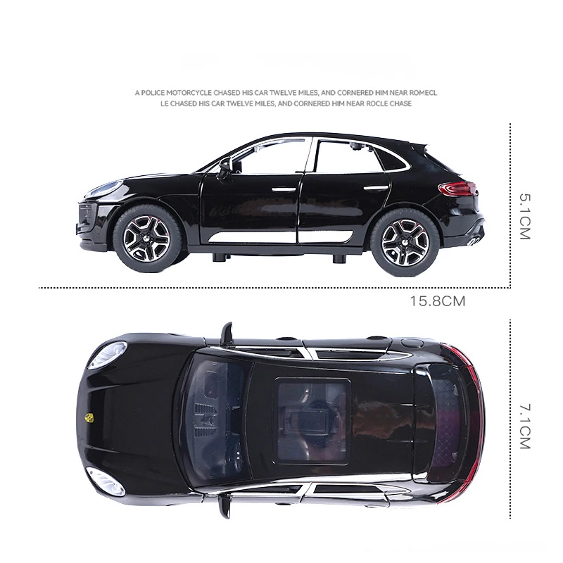 1:32 Scale Macan SUV Alloy Die-Cast Model 3 1:32 Scale Macan SUV Alloy Die-Cast Model - Image 3