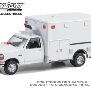 1992 Ford F-350 Ambulance Diecast Model 1:64 7 S8d5704df303b431ea233a08037a82e880