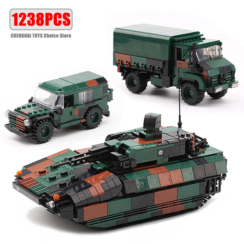 Military Armored Truck Building Model 986PCS 3 Military Armored Truck Building Model 986PCS - Image 3