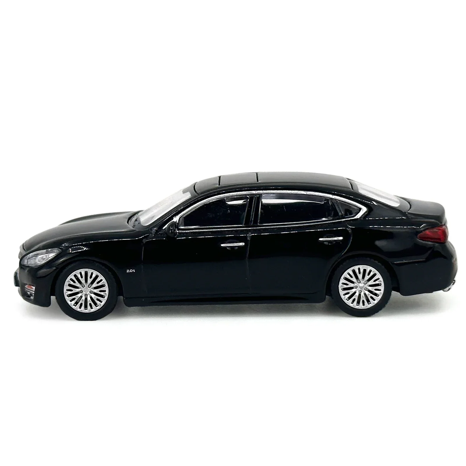 1:64 Scale Black Infiniti Q70L Diecast Model 4 1:64 Scale Black Infiniti Q70L Diecast Model - Image 4