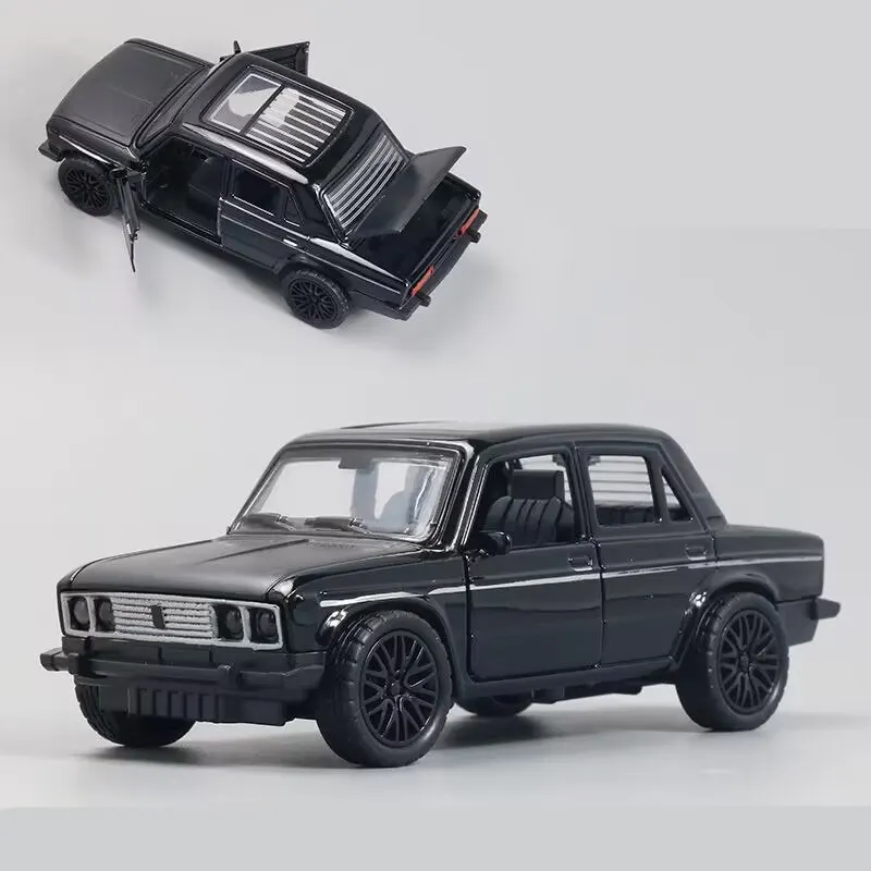 1:36 Scale White LADA NIVA Diecast Model 12 1:36 Scale White LADA NIVA Diecast Model - Image 12