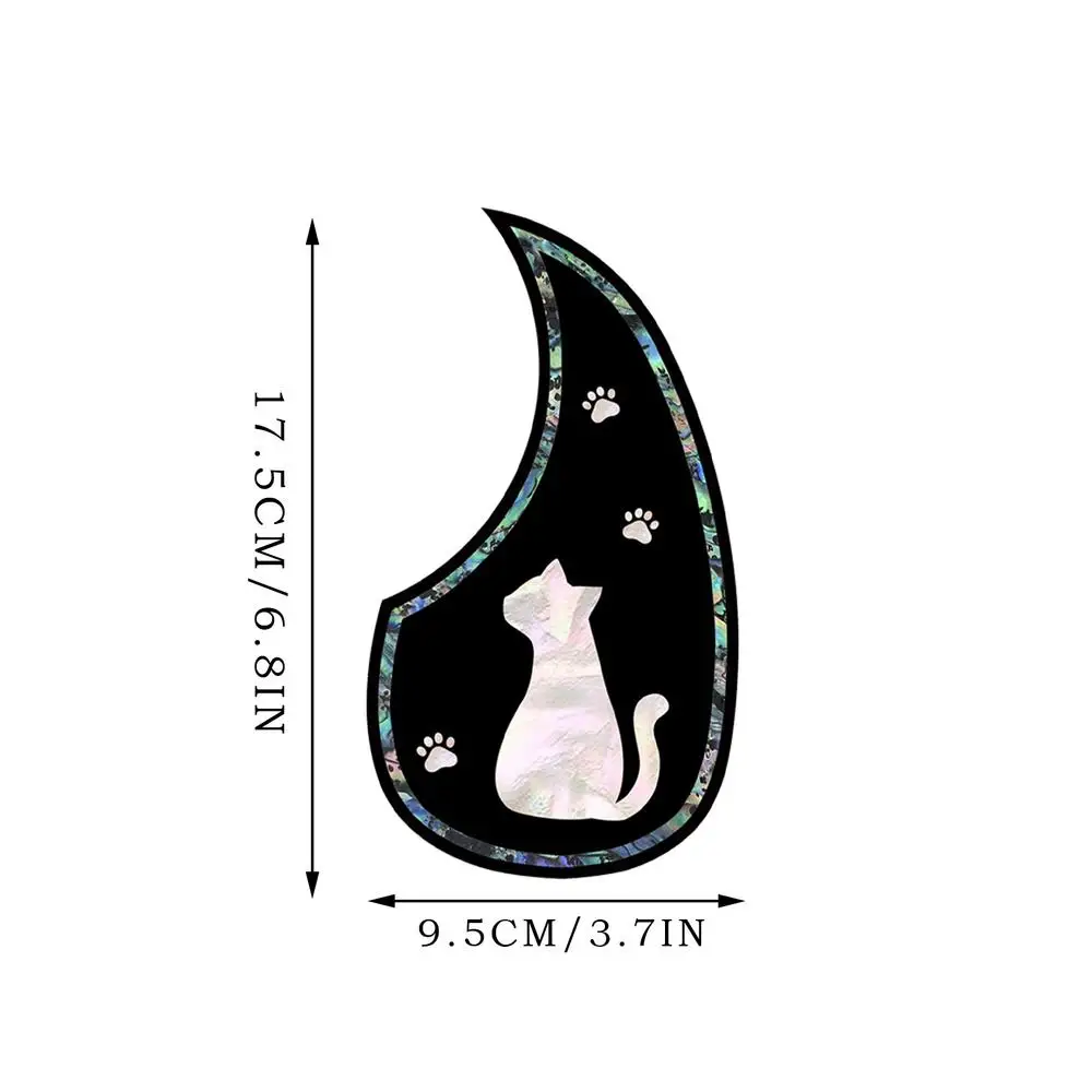 Acoustic Guitar Pickguard Set with Floral Designs 10 Acoustic Guitar Pickguard Set with Floral Designs - Image 10