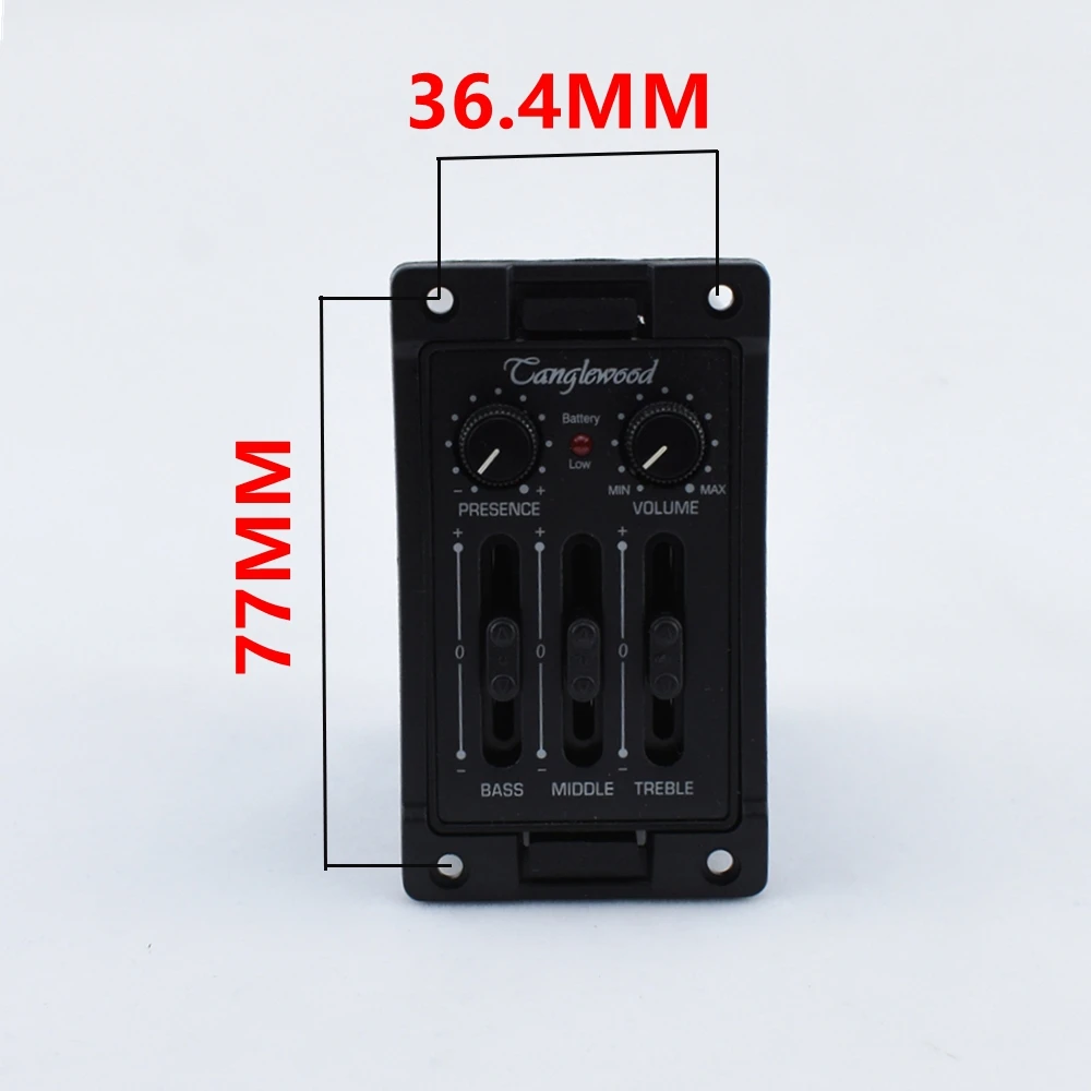 Tanglewood EQ Acoustic Guitar Pickup Preamp 2 Tanglewood EQ Acoustic Guitar Pickup Preamp - Image 2