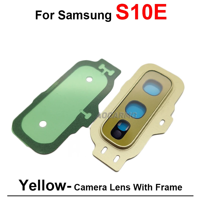 Samsung Galaxy S10e Camera Lens Replacement Set 16 Samsung Galaxy S10e Camera Lens Replacement Set - Image 16