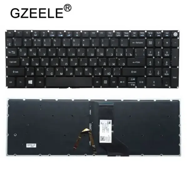 GZEELE US Standard Keyboard for Acer Aspire 5 - Image 2