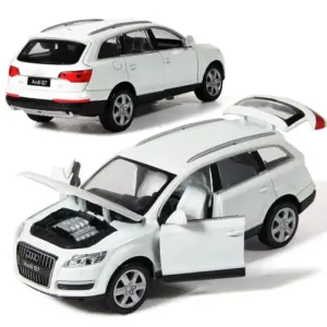 1:32 Audi Q7 SUV Matte Black Diecast Model 12 S8e5090fc8ee94f1cbf5b7d539c97ad8dF