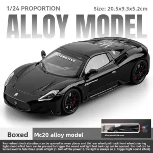 MC20 Convertible Sports Car Diecast Model 1:24 18 S8e61af3a005a4cda8cfa17fdd19d0753z 2