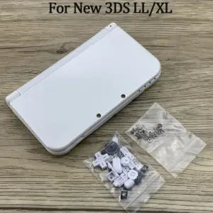 White Replacement Shell Set for New 3DS XL/LL 14 S8e9b385806634577b2c69baf8cab6fa8t