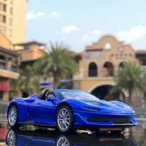 1:32 Red Alloy Sports Car Model Diecast 9 S8eef9d7b93da4803b4361364d6e8c014t