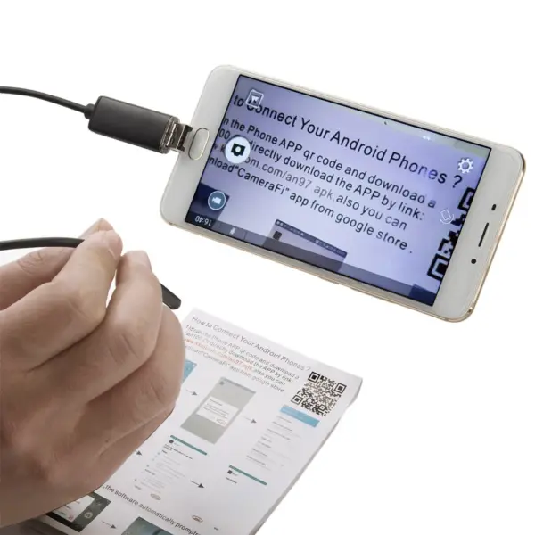 3 in 1 Android Endoscope Camera 5.5mm Lens - Image 6