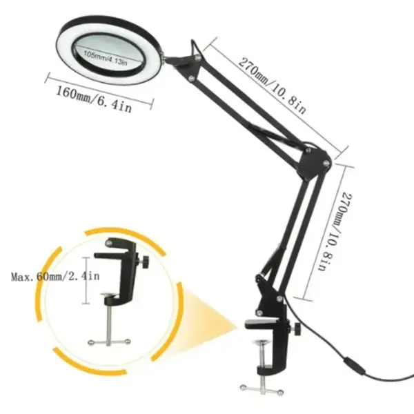 LED Magnifying Glass with 72 LEDs 8X/10X - Image 16