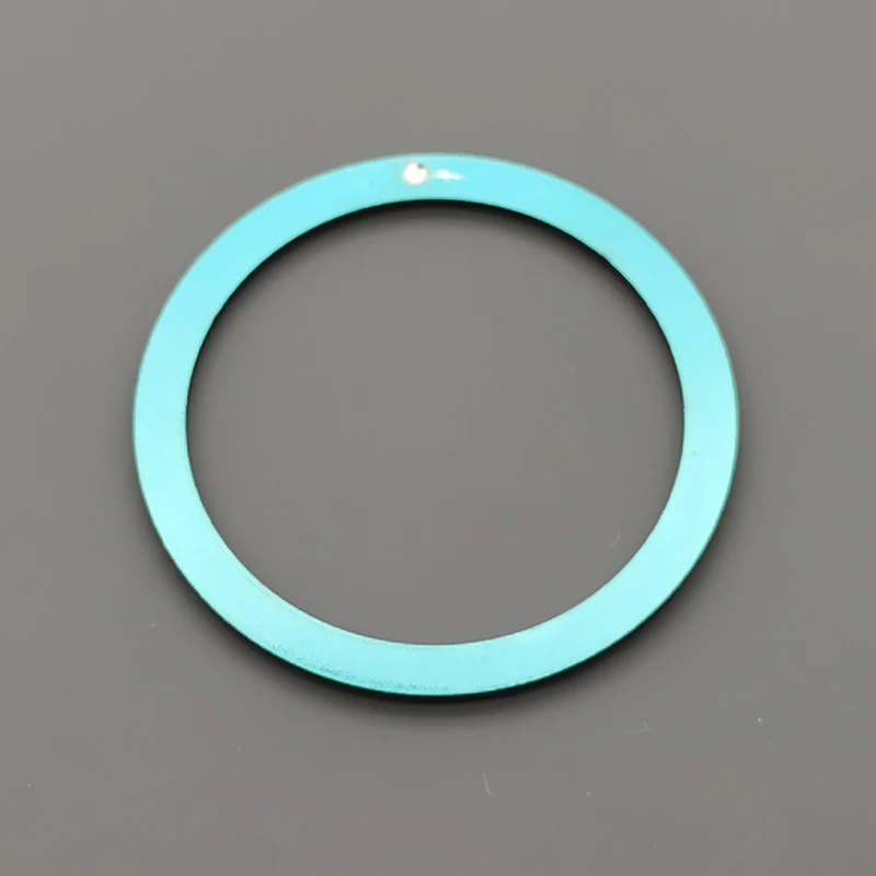 39mm Green Flat Bezel Insert for SKX 6105 6309 4 39mm Green Flat Bezel Insert for SKX 6105 6309 - Image 4
